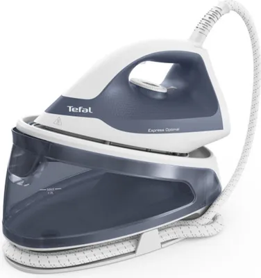Produktbild von Tefal Express Optimal Dampfgenerator Weiß/Blau SV4110E0