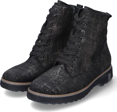 Produktbild von Waldläufer Schnürstiefeletten KITOMI Damen Leder Braun Größe: 51/2