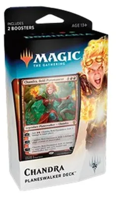 Image de Magic : The Gathering Dominaria : Chandra, Bold Pyromancer Planeswalker Deck