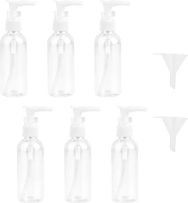Produktbild von Reisflaschen Set - Flaschen Dispenser - 6 Stück - 100 ml - Plastik