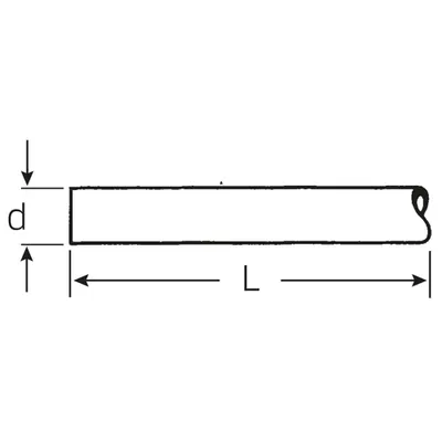 Produktbild von Stahlwille 5 1/2 1 460 mm Handgriff