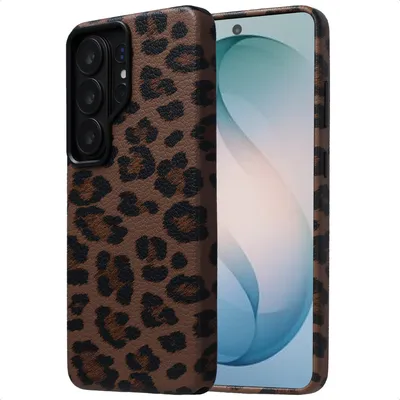 Zdjęcie produktu dla Selencia Sabi Backcover Panterprint z MagSafe dla Samsung Galaxy S26 Ultra - Mocha Brown