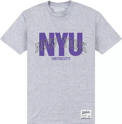 Produktbild von New York University - T-Shirt für Herren/Damen Uni PN439 (3XL) (Grau meliert)