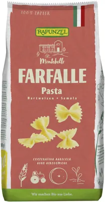 Produktbild von Rapunzel Bio Farfalle Semola 12x500 g