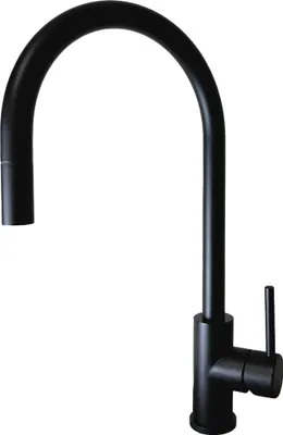 Produktbild von Caressi Black Line Küchenarmatur Schwarz