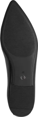 Produktbild von Tamaris Damen Leder Slipper flach weiches Fußbett 1-24237-46, Größe:39 EU, Farbe:Schwarz