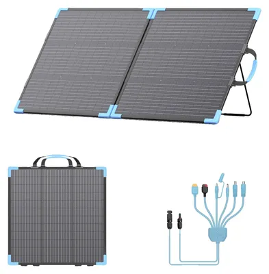 Imagen del producto de Panel solar, diseño plegable, alta eficiencia, panel solar de 110W