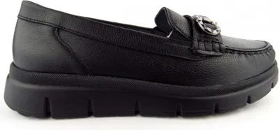 Produktbild von Waldläufer H-Pina Damen Slipper in Schwarz, Größe 4