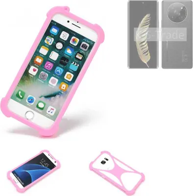 Produktbild von K-S-Trade Handy Hülle kompatibel mit General Mobile GM Phoenix 5G Schutz Hülle Bumper Silikon Schutz Hülle Cover Case Silikoncase Silikonbumper TPU
