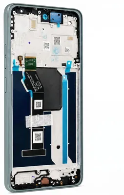 Obrázok produktu pre Displej LCD s rámikom pre servisný balík telefónu Motorola Moto G56, farba: sivá