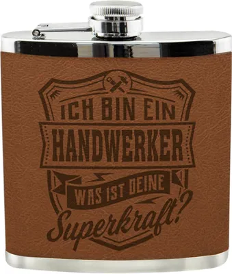 Produktbild von Echter Kerl Flachmann Handwerker