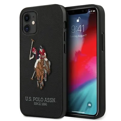 Produktbild von Us Polo Ushcp12Spugflbk Iphone 12 Mini 5,4 Czarny/Schwarz Polo Stickerei Sammlung