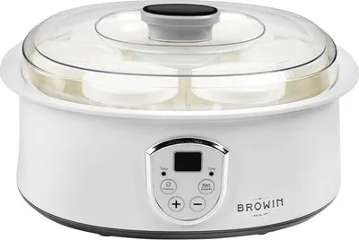 Productafbeelding van Yoghurtmaker met thermostaat en 7 glazen, 1,3 l