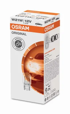 Zdjęcie produktu dla OSRAM ORIGINAL W21W W3x16d 12 V/21 W (luzem)