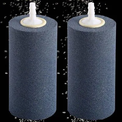 Immagine prodotto di Aquarium-Ossigenatore - 2 pezzi - 10 cm - Alta qualità - Diffusore di aria - Pietra decorativa per acquario/stagno