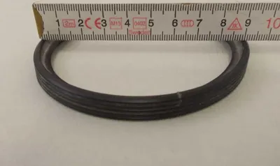Obrázok produktu pre Tesniaci krúžok zo silikónu 80 mm Vitonové tesnenie pre rúrku peletového kachlí | 80 mm široká strana