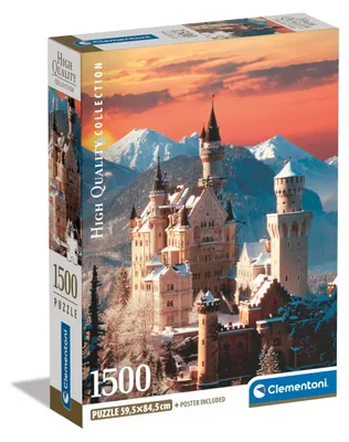 Image de Puzzle Neuschwanstein, 1500 pièces, pour adultes