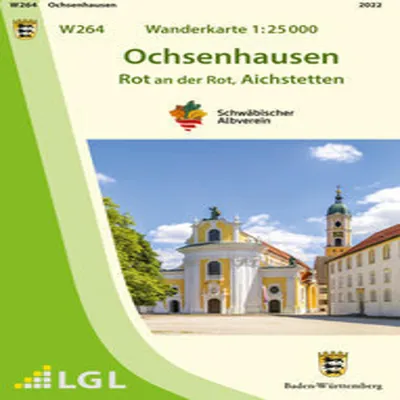 Obrázek produktu pro W264 Turistická mapa 1:25 000 Ochsenhausen