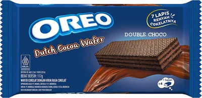 Produktbild von Oreo Wafer Double Choco (Einzelpackung mit 117g)