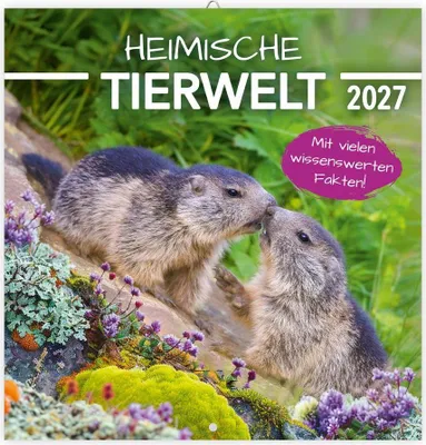 Produktbild von TRÖTSCH - Broschürenkalender Heimische Tierwelt 2027
