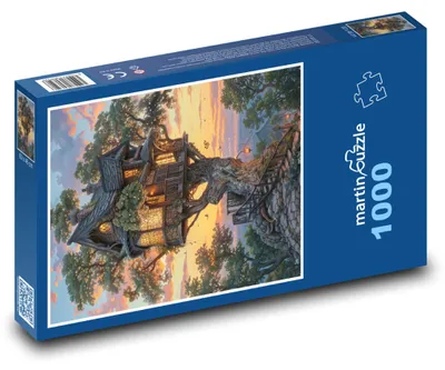Obrázek produktu pro Puzzle 1000 Kouzelný dům na stromě - martinpuzzle