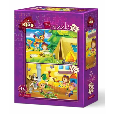 Immagine prodotto di ART PUZZLE Puzzle Holiday Delight 35+60 Teile