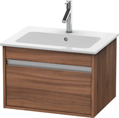 Produktbild von Waschtischunterbau KETHO 410x600x475mm nussbaum natur nussbaum natur