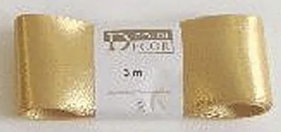 Produktbild von Goldina® 1172040151003 Doppelsatinband - 40 mm x 3 m, gold