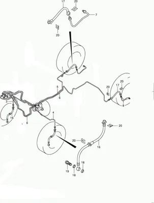 Produktbild von Flexible Bremsleitungssatz SUZUKI IGNIS 2