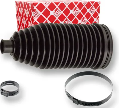 Produktbild von FEBI BILSTEIN 103002 Faltenbalgsatz Lenkung Vorderachse links, Vorderachse