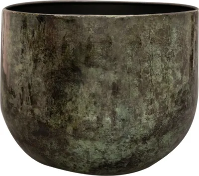 Produktbild von Ter Steege Blumentopf Metall Mystic Green Grün-Mehrfarbig D 27 cm H 23 cm