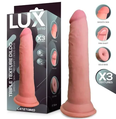 Obrázok produktu pre LUX - Otto Dildo s trojitou hustotou, veľkosť 8