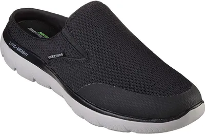 Produktbild von Skechers Summits Vinicator 232296-BLK Herrenpantolette, Textil, Black - Marken Skechers, Schwarz