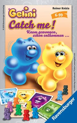 Produktbild von Ravensburger 23278 - Gelini Catch me! - Mitbringspiel