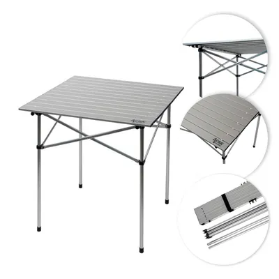 Obrázok produktu pre Acra kempingový skladací stôl C3S - hliník 70x70x70cm