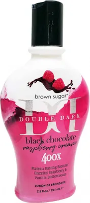 Productafbeelding van Brown Sugar Double Dark Choco Covered Strawberries 400X Bronzer bruiningslotion 221 ml