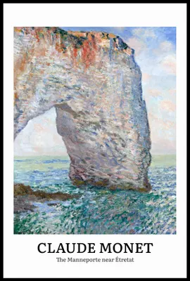 Immagine prodotto di Poster 61x91,5 cm Design The Manneporte, Monet Vintage per il salotto