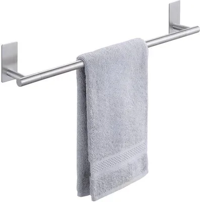 Obrázok produktu pre Držiak na uteráky z nehrdzavejúcej ocele, 60 cm, samolepiaci držiak na stenu do kúpeľne