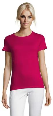 Produktbild von SOLS - "Regent" T-Shirt für Damen LT2382 (S) (Fuchsie)