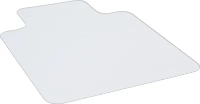 Produktbild von Stuhlunterlage für Hartböden – Transparent, rutschfest, Maße: 90 × 120 cm, zum Schutz von Holz- und Fliesenböden, Büro und Zuhause.