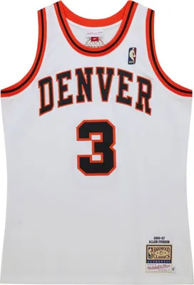 Produktbild von Allen Iverson Denver Nuggets Authentic Swingman Jersey - XL