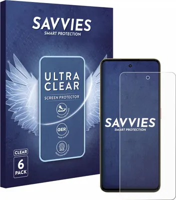Produktbild von 6x Für Nubia Neo 3 Schutzfolie Savvies Displayschutz Display Schutz Folie Klar Transparent