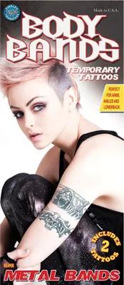 Produktbild von Sensenmann Arm-Klebetattoo - Fasching Halloween Karneval