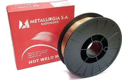 Obrázok produktu pre Schweissdraht G3Si1 0,8 Mm 5-Kg Balenie - Dru Sp08 5R