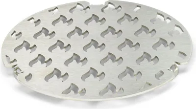 Produktbild von Edelstahl Grilleinsatz für alle Feuerplatten mit 20cm Feuerloch mit Flammenbranding