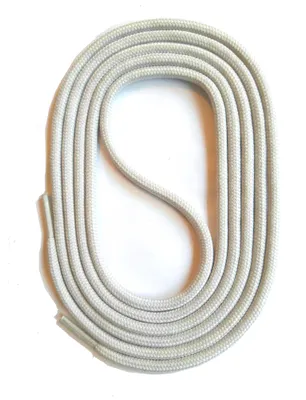 Produktbild von SNORS Schnürsenkel rund - HELLGRAU - 3mm - 150cm