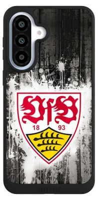 Produktbild von NIVOCASE Handyhülle für Samsung Galaxy A37 5G  Hülle NIVOpure Case Schwarz Bundesliga Offizielles Lizenzprodukt VfB Stuttgart
