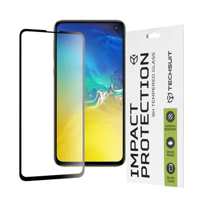Obrázok produktu pre Techsuit 111D Full Cover / Full Glue Glass ochranné sklo na Samsung Galaxy S10e – čierne