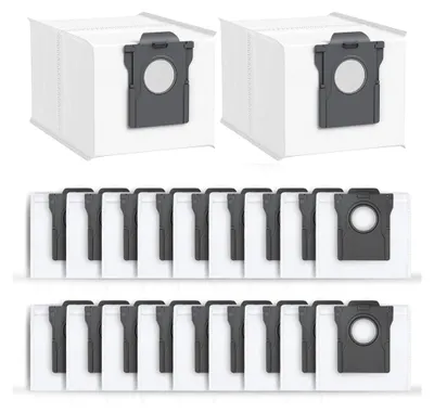 Produktbild von 12 Stück Ultra Staubbeutel für Dreame X30 Ultra X40 UltraUltraStaubsauger, Ersatzbeutel mit großem Fassungsvermögen