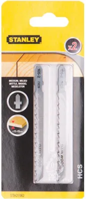 Produktbild von Stanley STA21062-XJ, Stichsägeblatt, Holz, Hartstahl (HCS), 6,8 cm, 4 mm, 4,5 cm